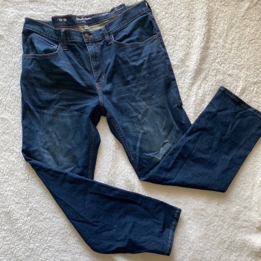 Men’s Slim Straight Jeans Size 40